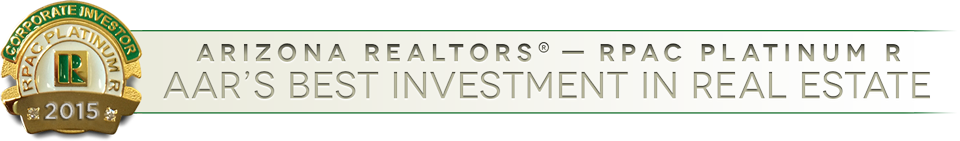 Arizona REALTORS(R) - Corporate Investor - RPAC Platinum R - 2015