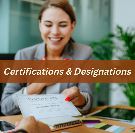Certifications & Designations
