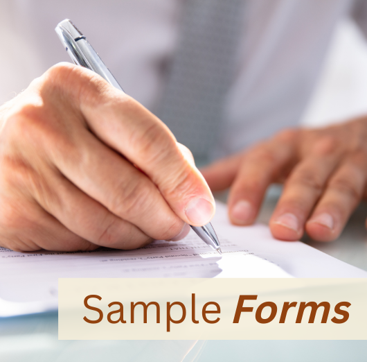 Sample Forms